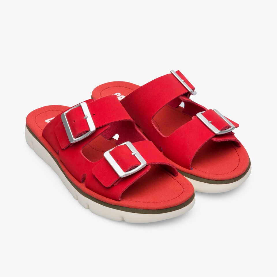 Sandalias Camper Oruga Mujer - Rojas | Camper Mexico + 6928TIQXS